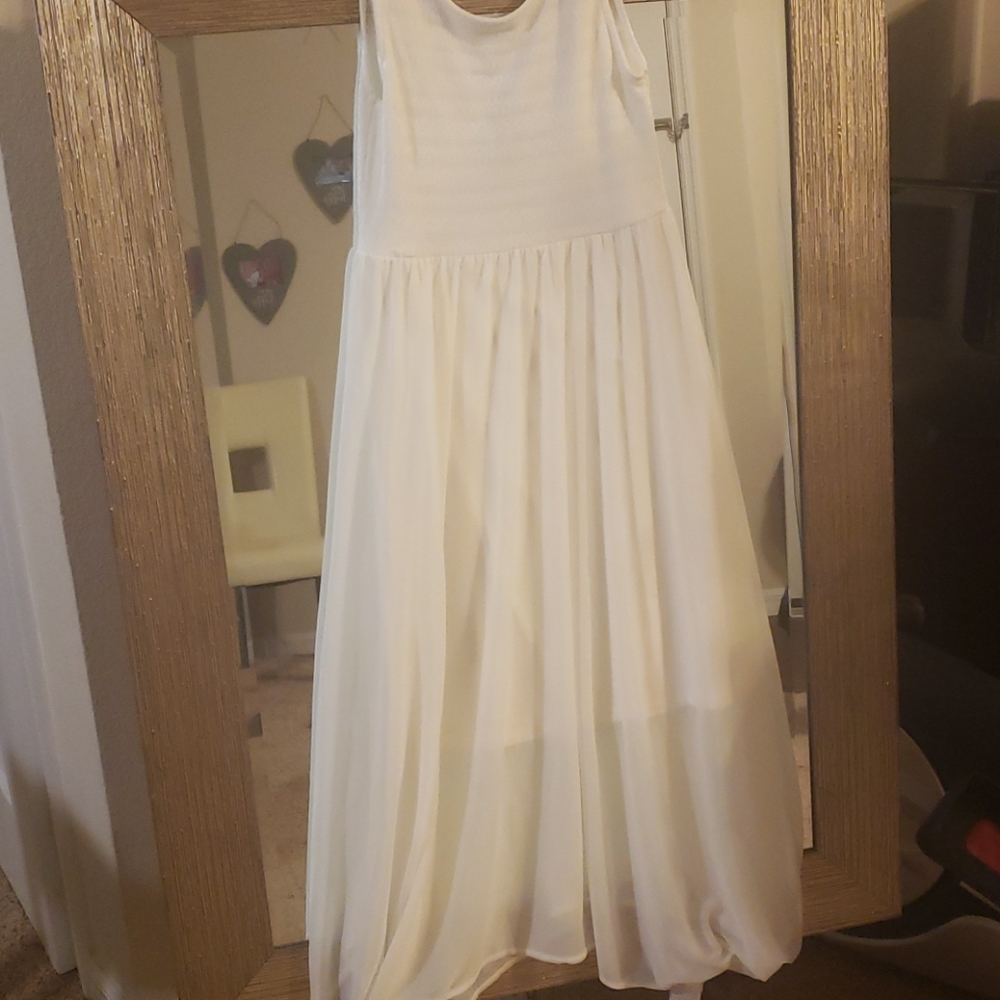 Cream Maxi Dress